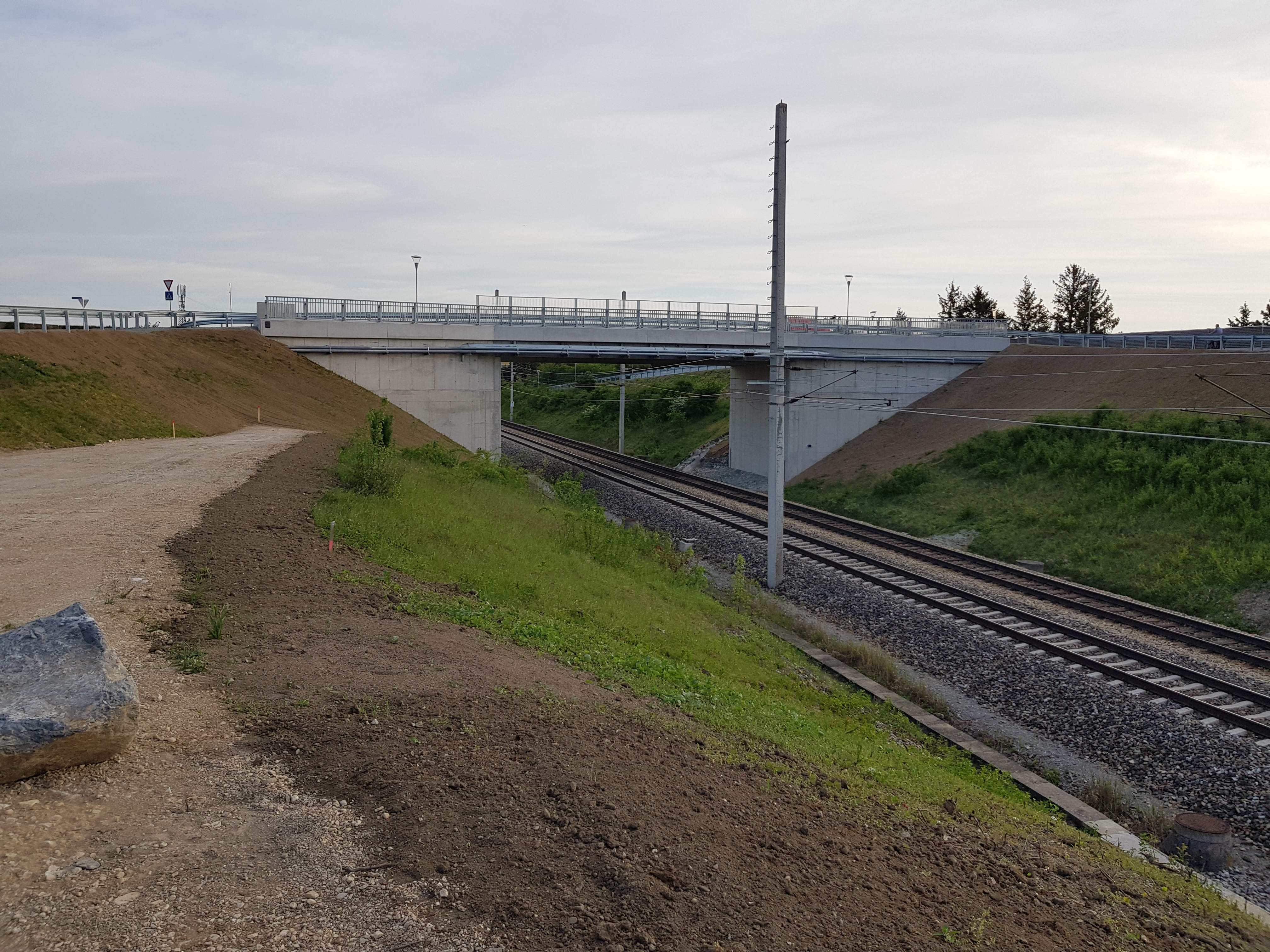 Überfahrtsbrücke Kottingbrunn - Budowa dróg i mostów