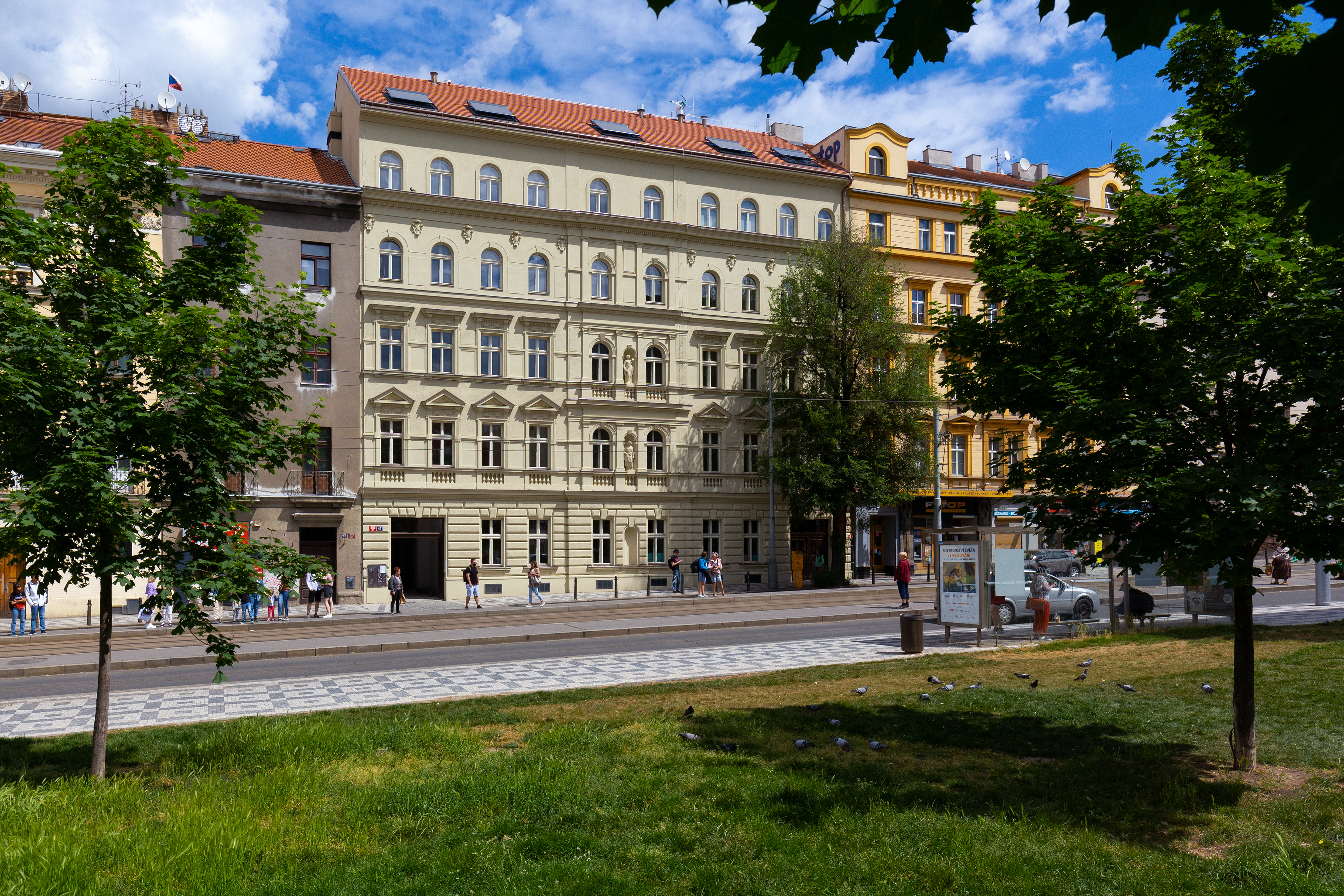 Rekonstrukce historické budovy v Praze na Žižkově - CZ