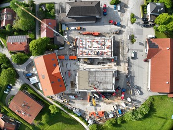 Neubau von drei Mehrfamilienhäusern in Ruhpolding - DE