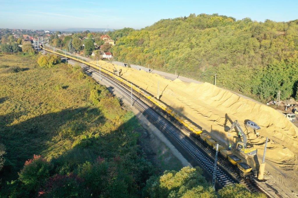 Gödöllő -Hatvan vasúti vonalszakasz pályaépítési és kapcsolódó munkák megvalósítása - Budownictwo kolejowe