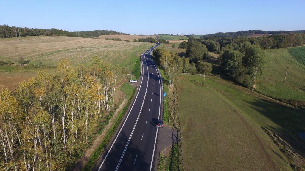 Silnice II/602 – rekonstrukce úseku Pelhřimov – hranice kraje - Budowa dróg i mostów